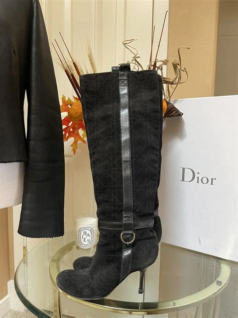 rain boots dior|dior over the knee boots.